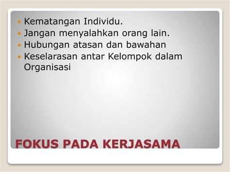 Basic Mentality With Bagoes Soehariadji Ppt