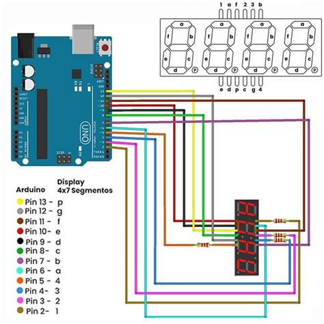 Actualiza I Mers Pe Jos Dicta Arduino Display Segmentos Anodo Comun