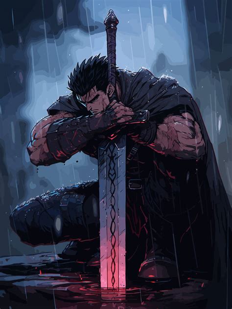 Guts Berserk Poster by Nico2713 on DeviantArt