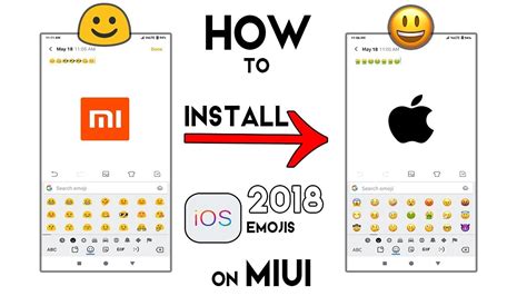 How To Install IOS Apple X Emojis ON Any Xiaomi Smartphones 2018