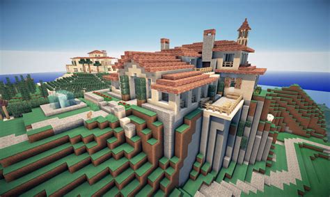 Italian Villa On World Of Keralis Minecraft Map