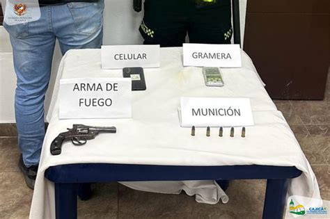 Captura En Flagrancia Por El Delito De Tráfico Fabricación Y Porte De Armas De Fuego Cajicá