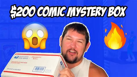 Unboxing A 200 Comic Book Mystery Box YouTube