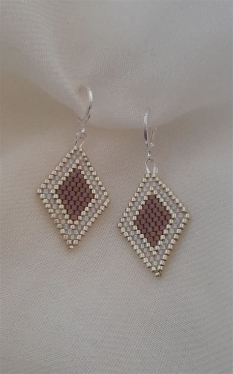 Brinco Argola Losango Nude Elo Produtos Especiais