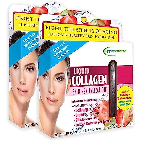 Amazon Applied Nutrition Liquid Collagen Skin Revitalization