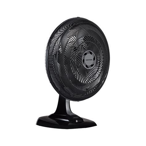 Ventilador De Mesa Turbo Cm P S Oscilante Preto Ventisol V