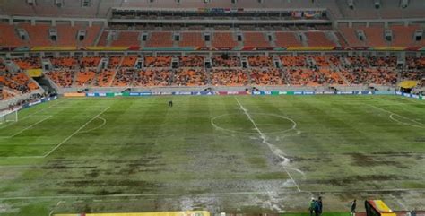 Penampakan Lapangan Jis Banjir Duel Brasil Vs Argentina Di Piala Dunia