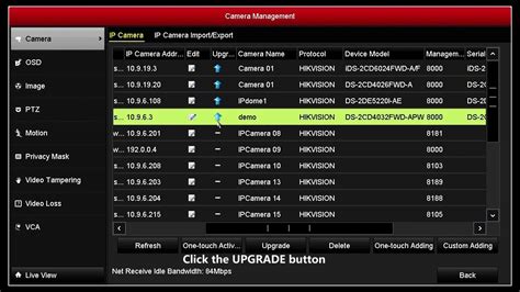 How To Upgrade Hikvision Ipcamera Via Nvr Youtube