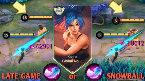 Late Game Karina Or Snowball Karina Try This Item For Karina Top