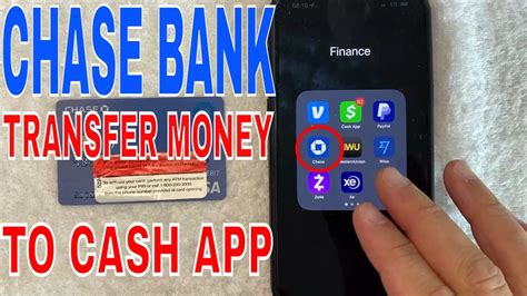 How To Transfer Money From Chase Bank To Cash App Youtube