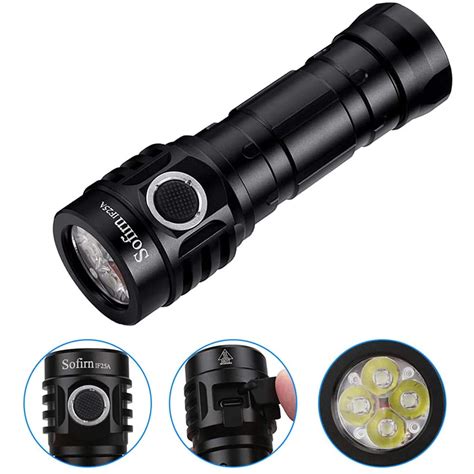 Buy Sofirn IF25A Flashlight High Lumens With 3800 Lumens Rechargeable