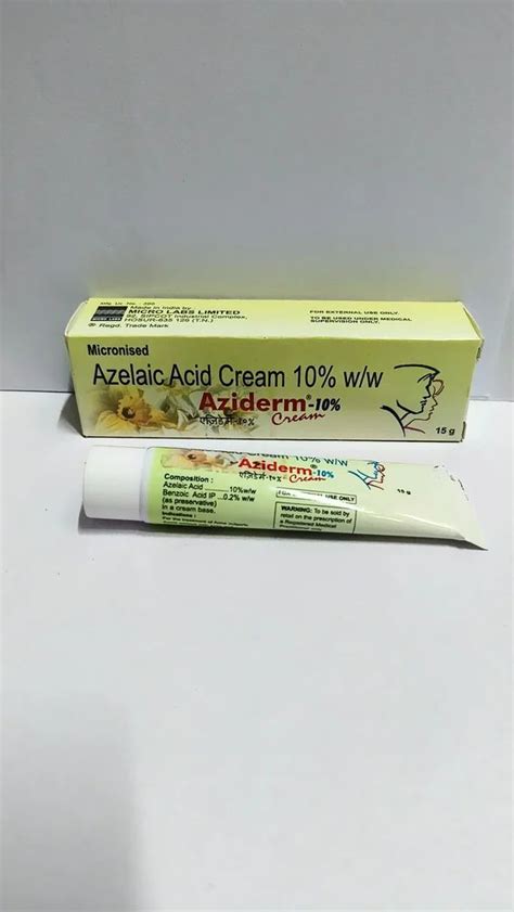 Azelaic Acid 10 Percent Cream At 324 Piece Azelaic Acid Cream In