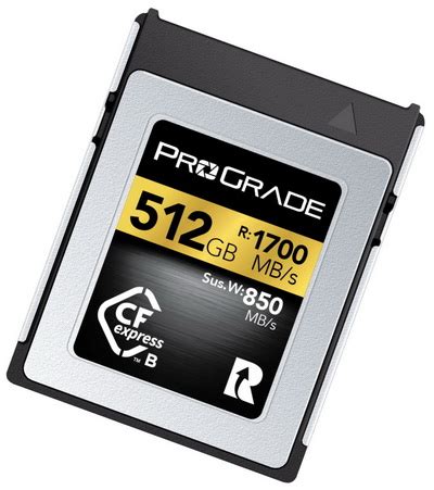 ProGrade Digital Gold 512GB CFexpress Type B 2 0 Card Review