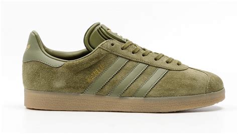 Adidas Gazelle Olive Cargo Sneaker Bar Detroit