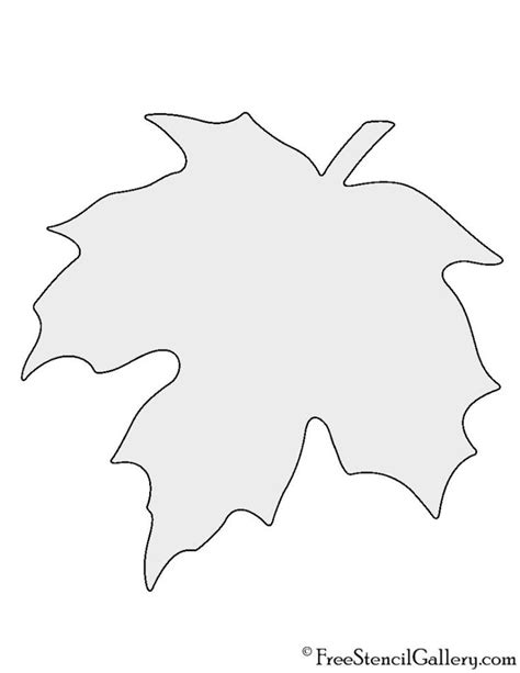 Maple Leaf Stencil Free Stencil Gallery Maple Leaf Template Leaf