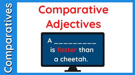 Comparative Adjectives YouTube