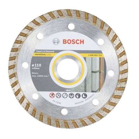 Disco Diamantado Universal Turbo 110 X 20 Mm Bosch