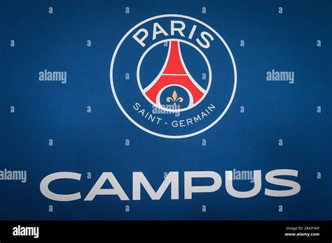 Ilustración Del Logotipo Oficial Del Psg En El Campus Psg El Nuevo