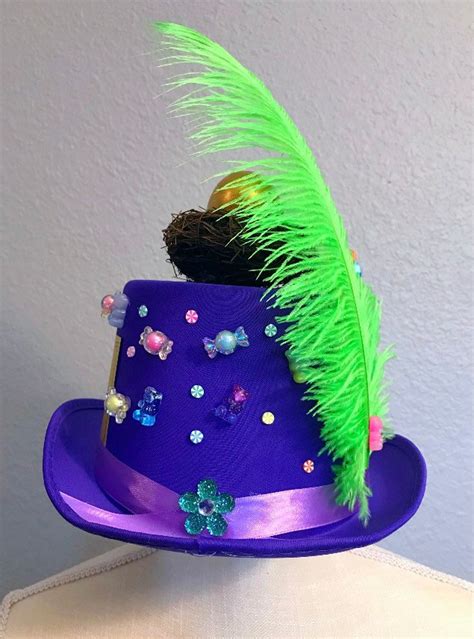 Willy Wonka Inspired Hat Etsy