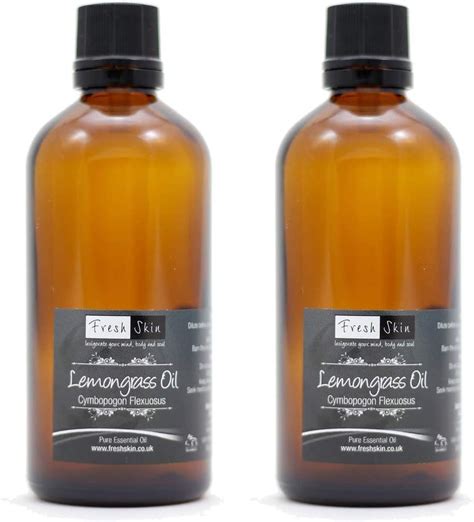 Freshskin Beauty Ltd Lemongrass Essential Oil 200ml 2 X 100ml