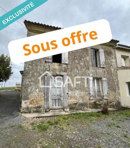 Maisons R Nover Avec Travaux Vendre Saint Genes De Castillon