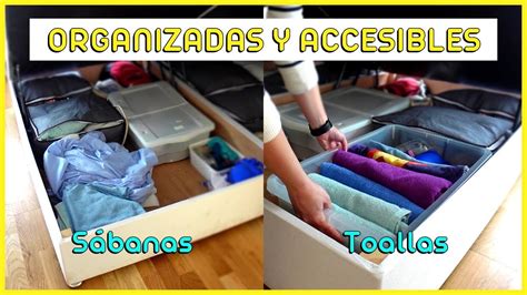 Cómo he conseguido POR FIN organizar mi ROPA DE CAMA y TOALLAS