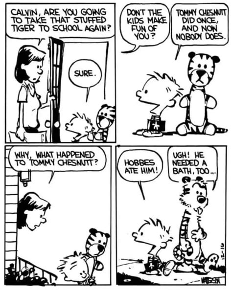 We All Knew A Tommy Chestnut R Calvinandhobbes