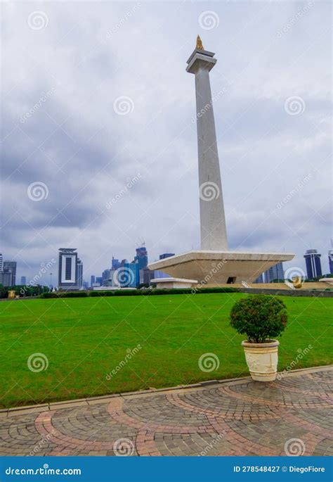 National Monument Jakarta Indonesia Editorial Photography Image Of