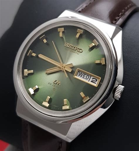 Seiko No Reserve Price Lord Matic Automatic Green Catawiki