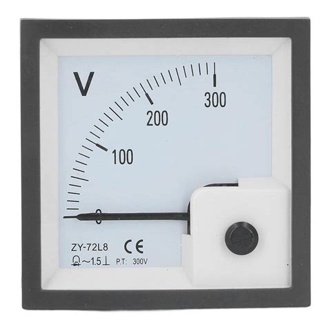 Analog Voltmeter Analog Voltmeter 0300V Pointer Volt Meter Panel