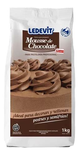 Mousse Chocolate Polvo Ledevit Bolsa 1 Kg Ciudad Cotillon