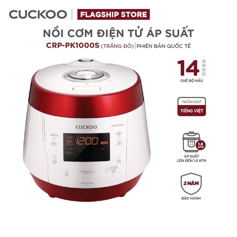 Nồi Cơm điện Tử áp Suất Cuckoo Crp Pk1000s 18 Lít Hàng Chính Hãng