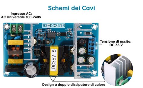 Ac V V A A Dc V Trasformatore Di Alimentazione Di