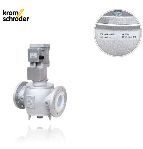 Vk F T A D Bar Flanges Kromschroeder Gas Solenoid Valves