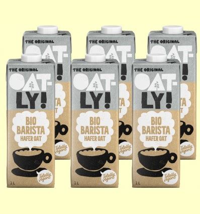 Bebida De Avena Barista Bio Oatly Pack 6 X 1 Litro