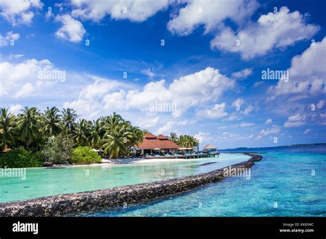 Bandos Island Resort Spa Maldives Stock Photo - Alamy