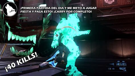 HALO INFINITE PRIMERA PARTIDA DEL DIA Y ME METO A JUGAR FIESTA Y