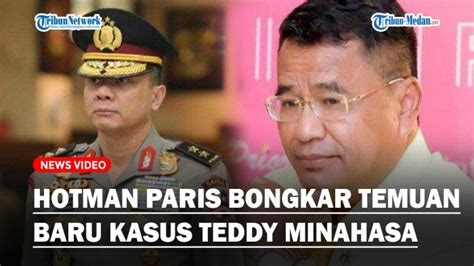 Hotman Paris Bongkar Temuan Baru Kasus Teddy Minahasa Soal Kg Narkoba