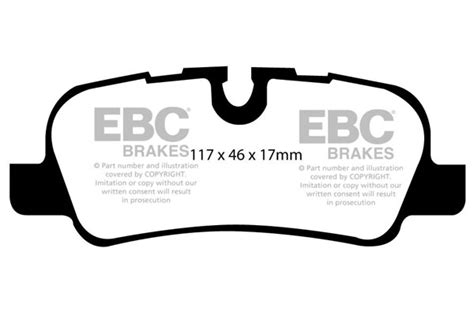 Ebc Ultimax Brake Pad Oe Replacement Set Ebc Brakes Direct