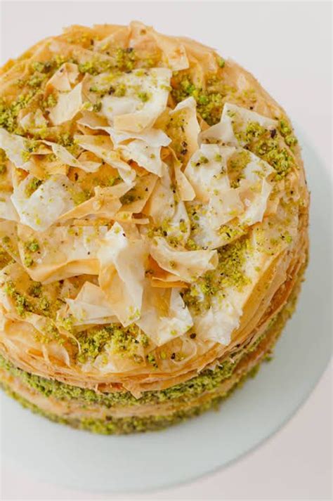 Pistachio Baklava Cake Recipe Yummly Recipe Pistachio Baklava