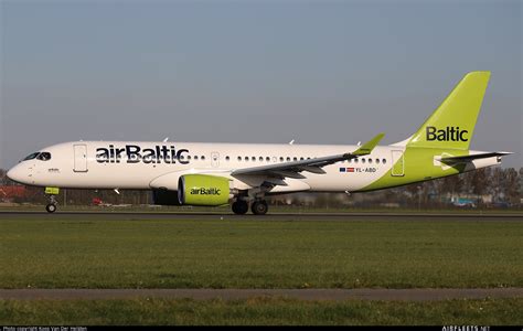 Air Baltic Airbus A220 YL ABD Photo 68000 Airfleets Aviation