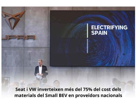 Seat I Vw Inverteixen Més Del 75 Del Cost Dels Materials Del Small Bev