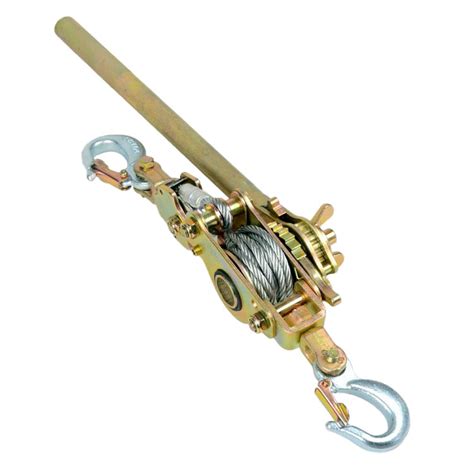 ATE Pro Tools 89022 2 Ton Ratcheting Lever Hoist Cable Puller, 2.3M Cable | Adam's Tarp & Tool Ltd