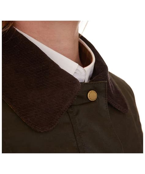 Womens Barbour Belsay Waxed Jacket