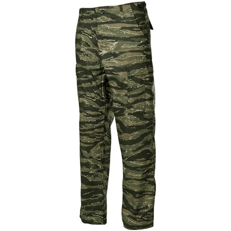 Classic Vietnam Bdu Combat Trousers Mens Cargo Pants Ripstop Tiger