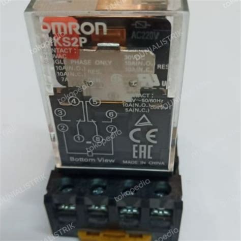 Jual Relay Omron Original Mks P V Pin Soket Jakarta Pusat