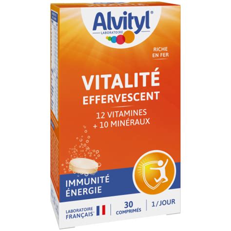 Alvityl Immunite Vitalité 30 Effervescent Tablets