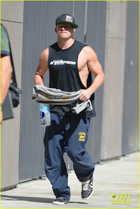 Channing Tatum Shows Off Big Muscles As Magic Mike Xxl Filming Begins