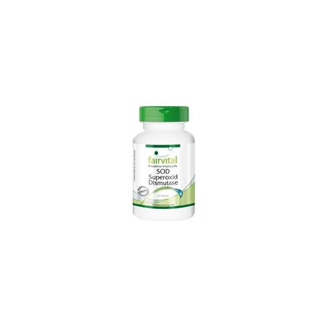 Sod Superoxid Dismutase 50 Tabletten Fairvital Bio Protect