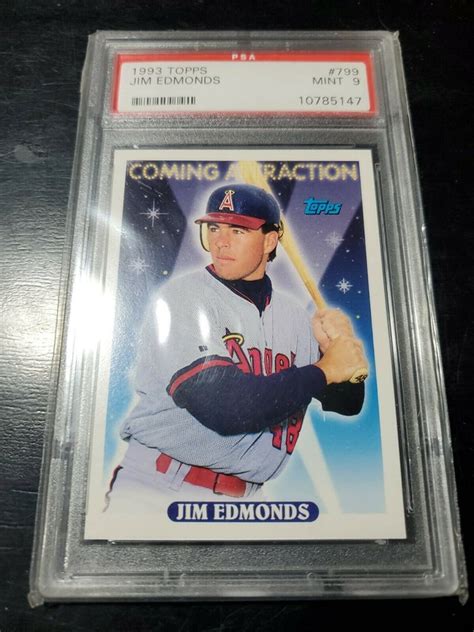 Auction Prices Realized Baseball Cards 1993 Topps Jim Edmonds